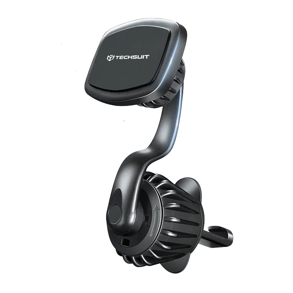 Soporte Auto Magnético Techsuit S3, Universal, Negro