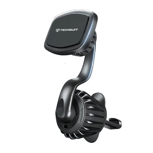 Soporte Auto Magnético Techsuit S3, Universal, Negro