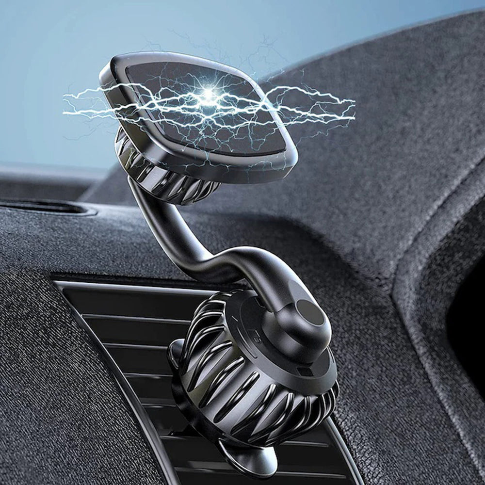 Soporte Auto Magnético Techsuit S3, Universal, Negro