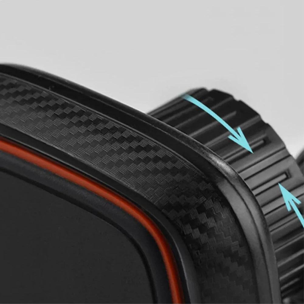 Soporte Auto Magnético Techsuit S4, Universal, Negro Rojo