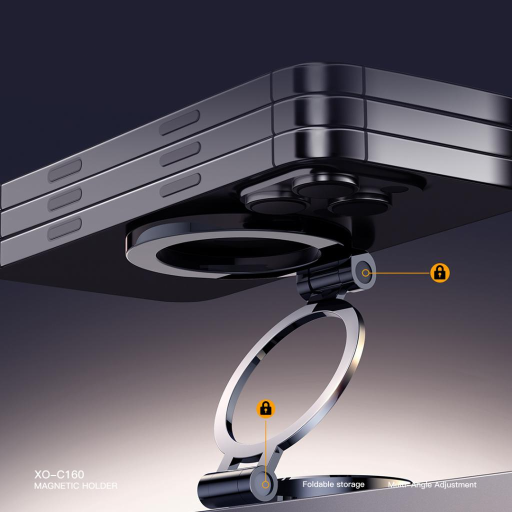 Soporte Auto Magnético XO Design C160, Universal, Negro