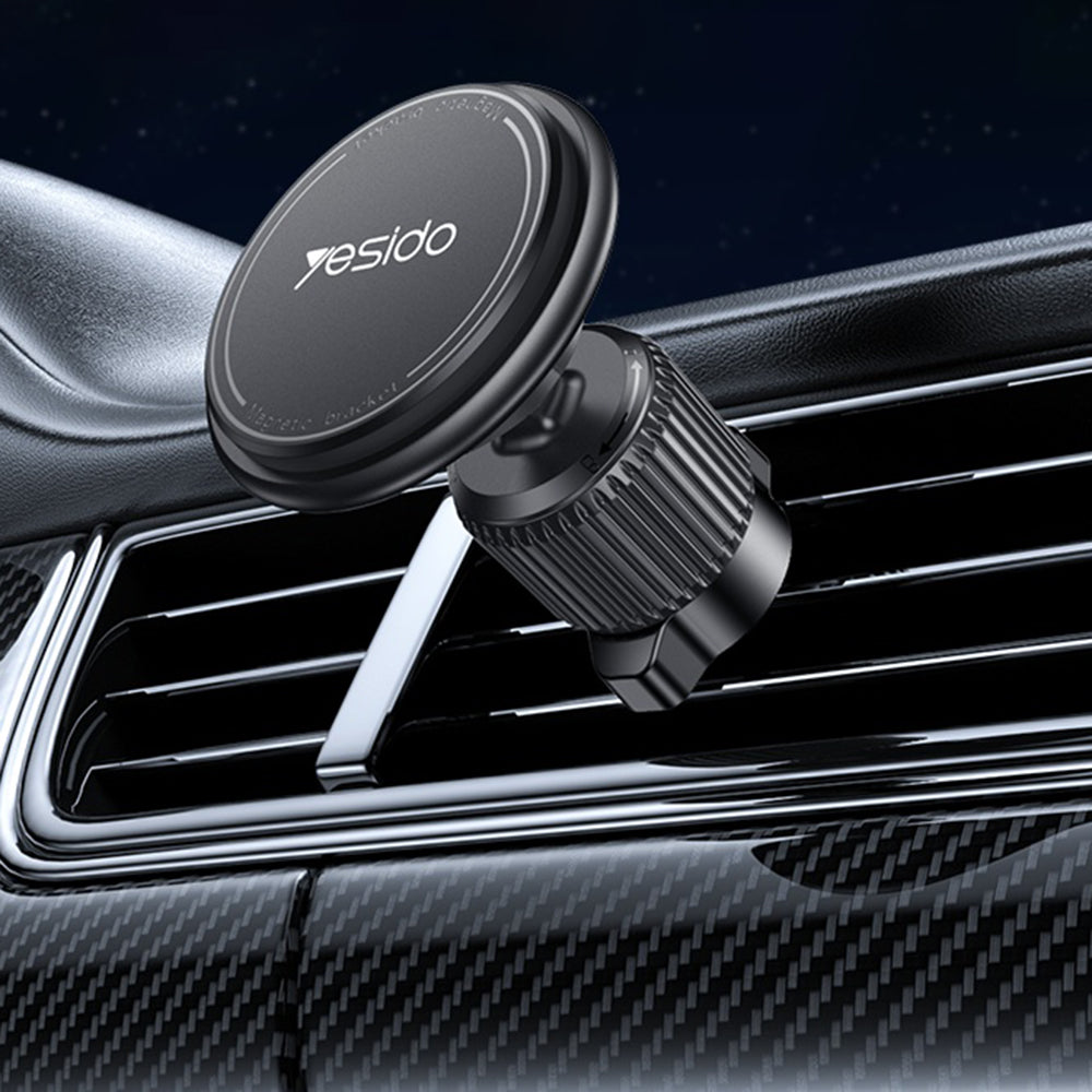 Soporte Magnético para Auto Yesido C252, Universal, Negro