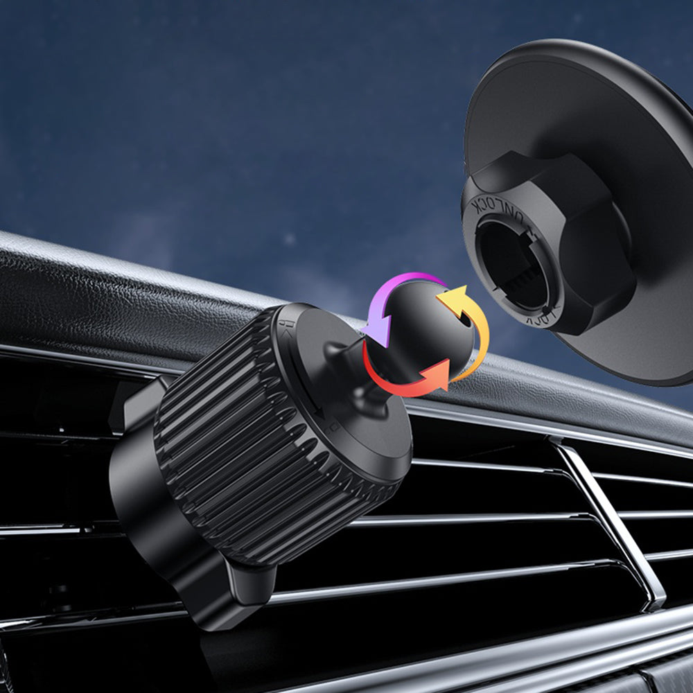 Soporte Magnético para Auto Yesido C252, Universal, Negro
