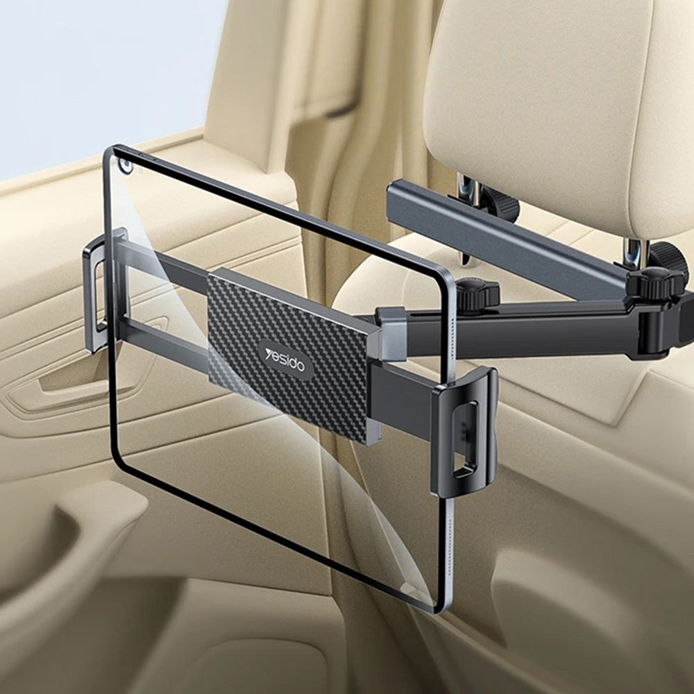 Soporte para Auto Reposacabezas Yesido C294 para Teléfono / Tableta, 4.7 pulgadas - 13 pulgadas, Negro