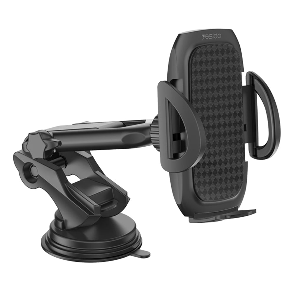 Soporte para Auto Yesido C111, 4.5 pulgadas - 6.8 pulgadas, Negro
