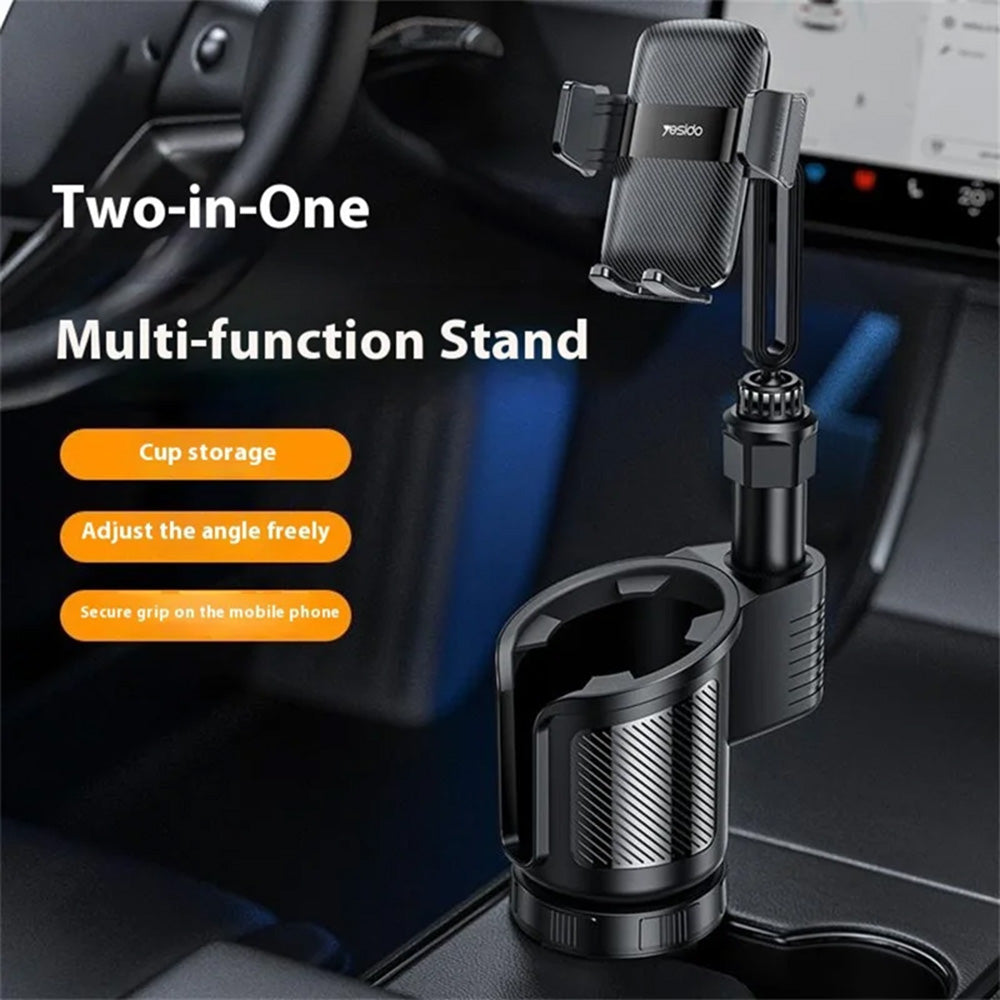 Soporte para Auto Yesido C273, 4.7 pulgadas - 7.2 pulgadas, Negro