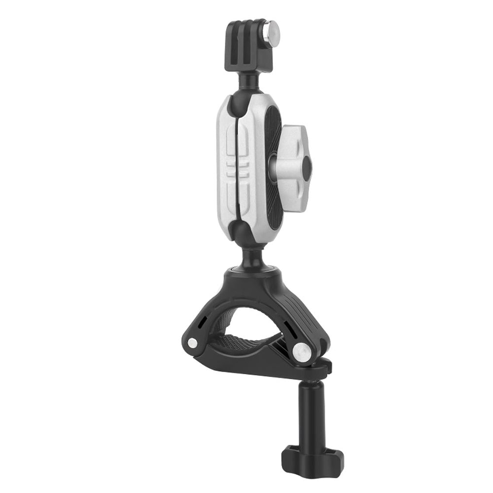Soporte para bicicleta para cámara deportiva Techsuit JX-008 para GoPro, gris