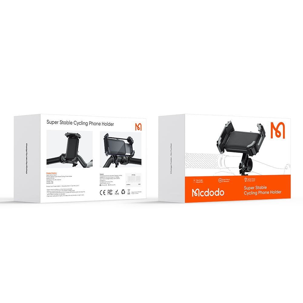 Soporte para Bicicleta McDodo CM-5240 Basalt, 4.2inch - 6.5inch, Negro