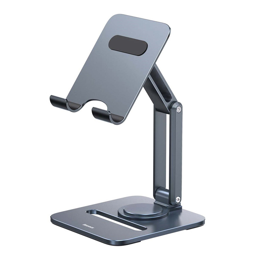 Soporte de escritorio Baseus Biaxial para Teléfono / Tableta, Universal, Gris Oscuro B10431801811-00