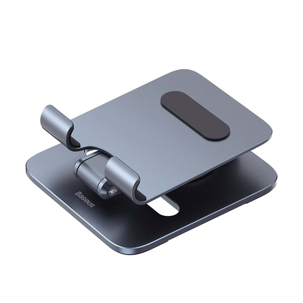 Soporte de escritorio Baseus Biaxial para Teléfono / Tableta, Universal, Gris Oscuro B10431801811-00