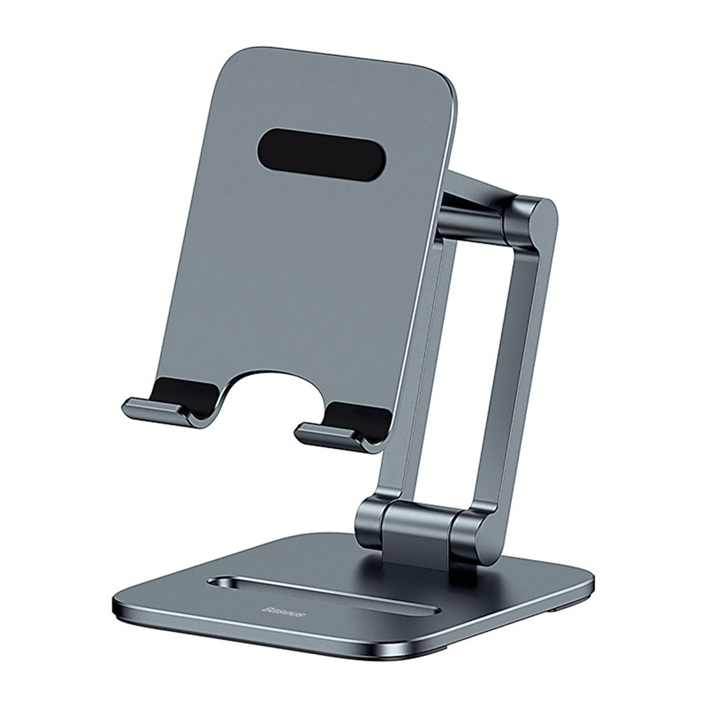Soporte de Escritorio Baseus Biaxial para Teléfono / Tableta, Universal, Gris LUSZ000013