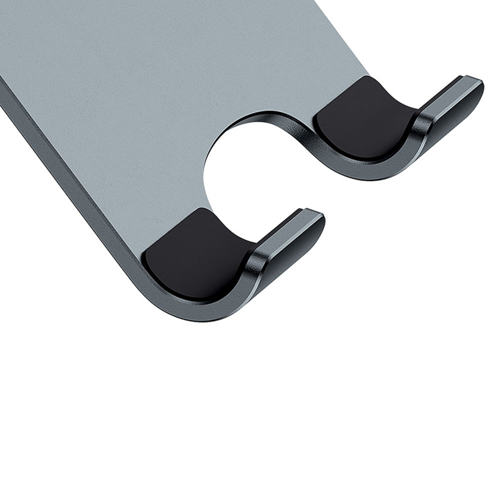 Soporte de Escritorio Baseus Biaxial para Teléfono / Tableta, Universal, Gris LUSZ000013