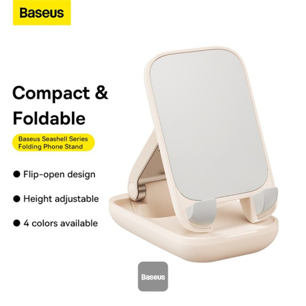 Soporte de Escritorio Baseus Seashell, Universal, Rosa B10551500411-00