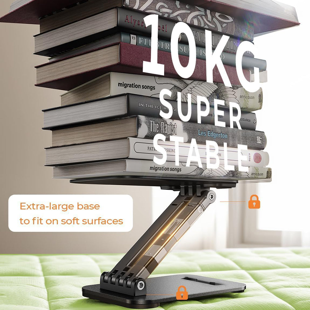 Soporte de escritorio Lisen para teléfono / tableta, 4 pulgadas - 15.9 pulgadas, Negro YL0424080007