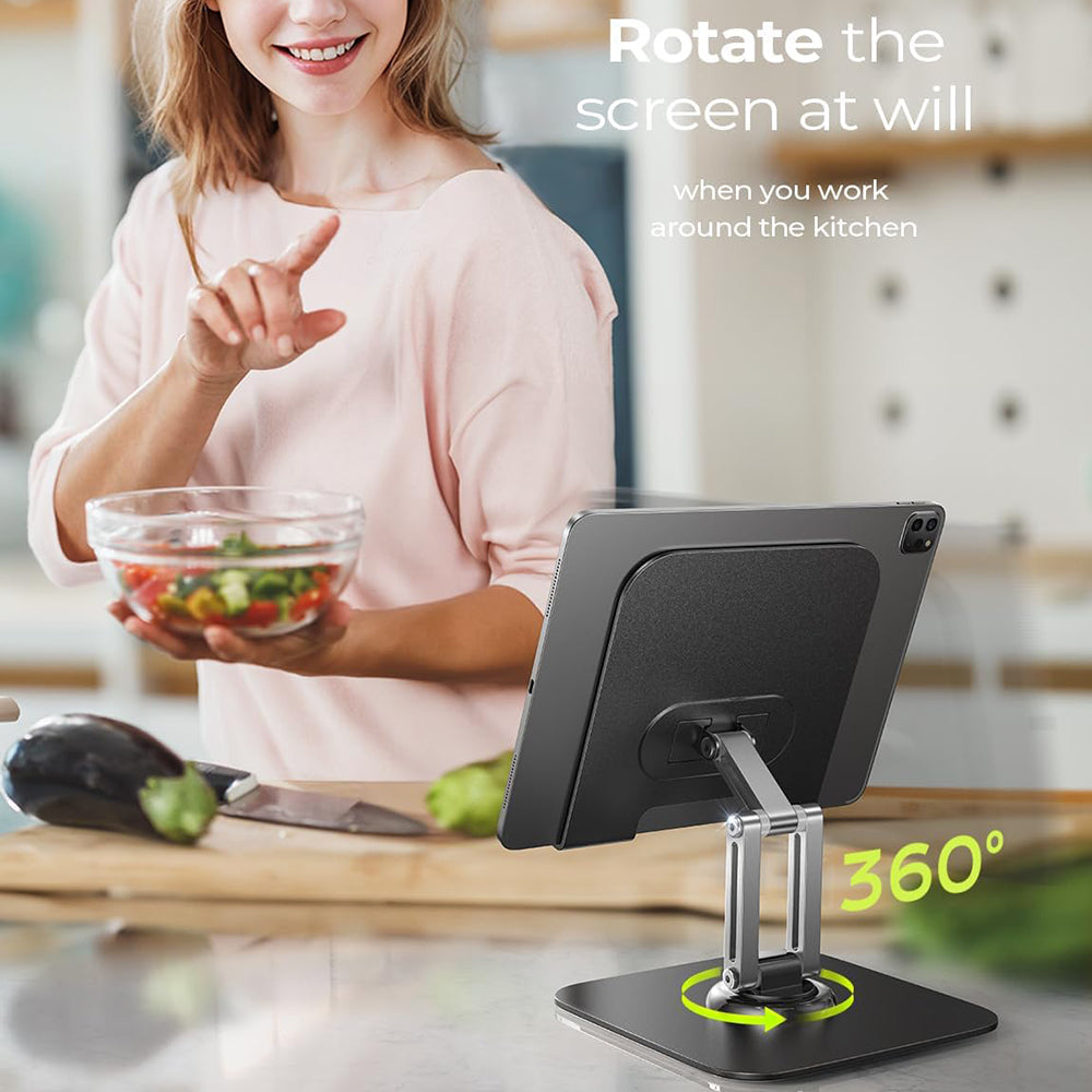 Soporte de Escritorio Lisen Q18 para Teléfono / Tableta, 4.7 pulgadas - 12.9 pulgadas, Negro YL0423120002