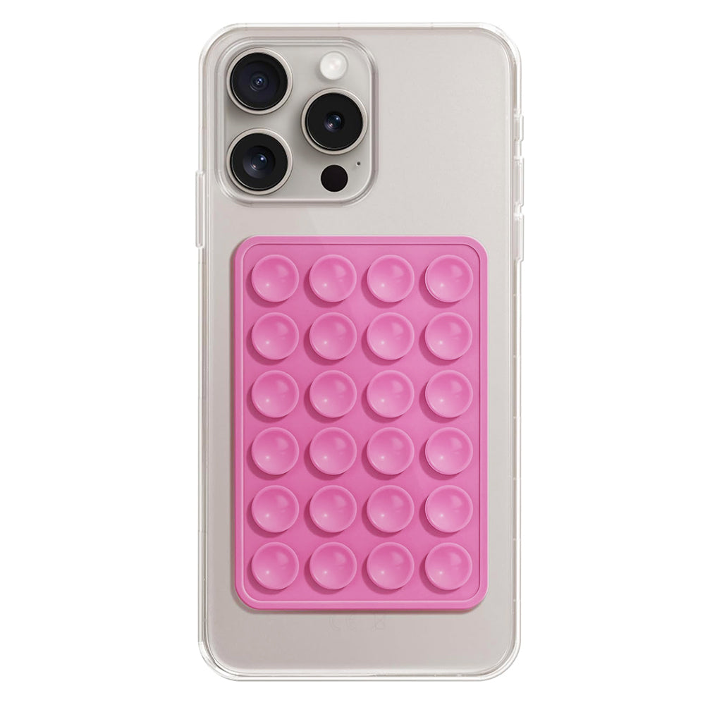 Soporte con Ventosas Techsuit SPP-PAD, Rosa