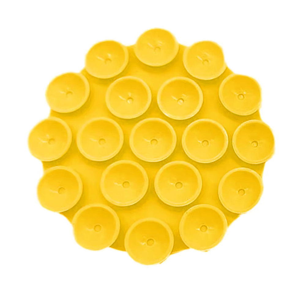 Soporte con Ventosas Techsuit SY-CUP, Amarillo