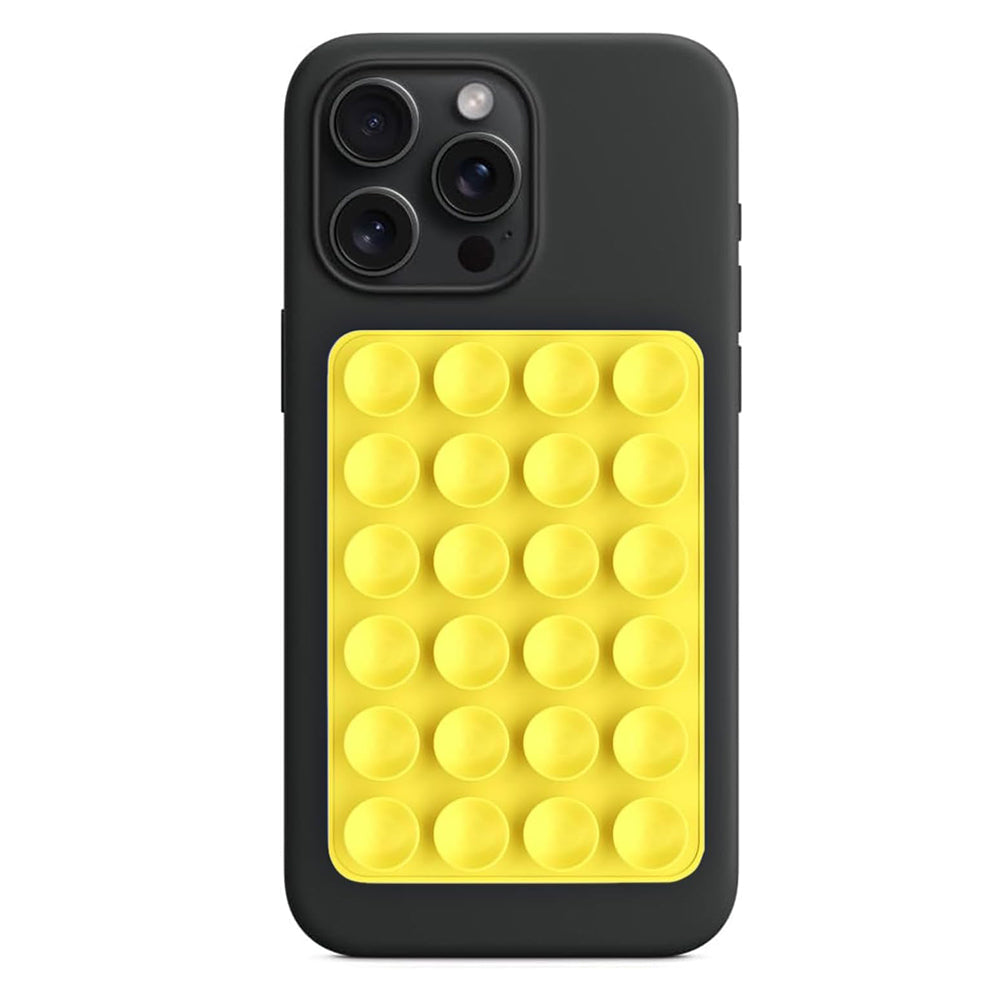 Soporte con Ventosas Techsuit SY-PAD, Amarillo