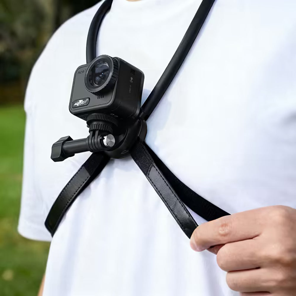 Acefast E37 Neck Support for Sports Camera, Black
