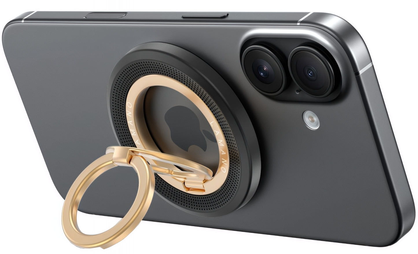 Tech-Protect MMR700 Lamano Ring Holder, Universal, Black Gold