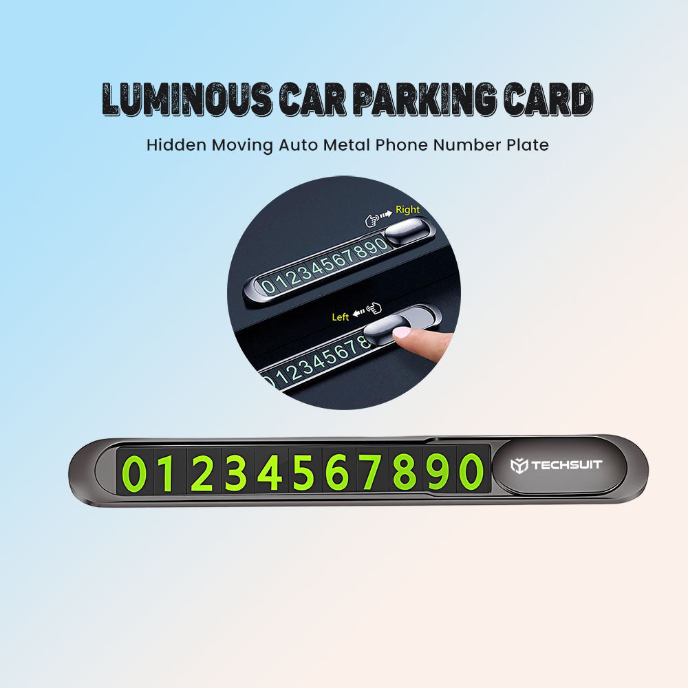 Techsuit PNP1 Car Phone Number Holder