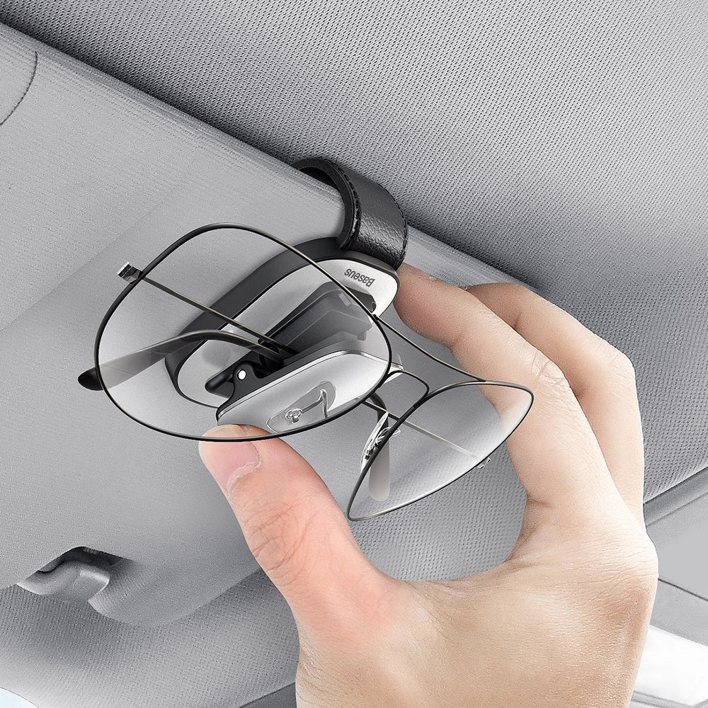 Baseus Platinum Platinum Clip for Glasses, Silver ACYJN-B0S