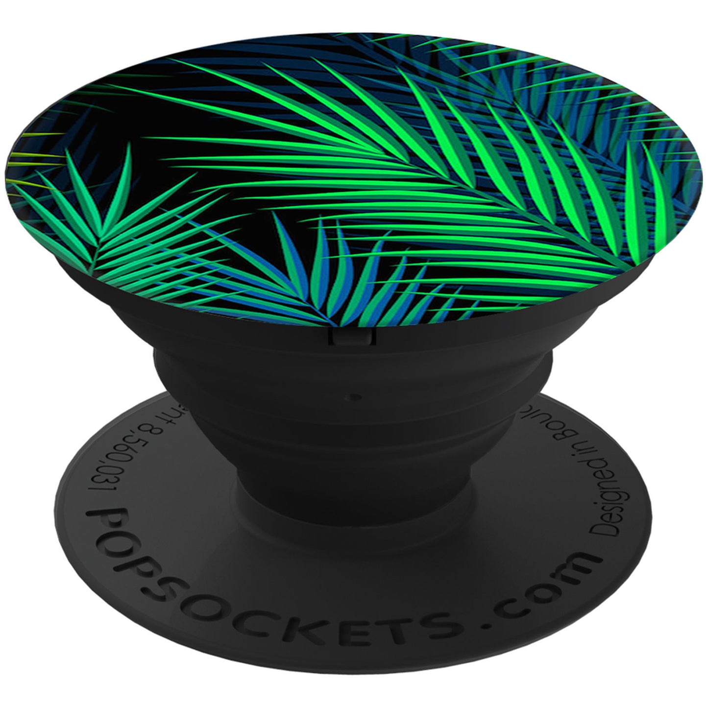 Soporte PopGrip Popsockets Midnight Palms, Multicolor