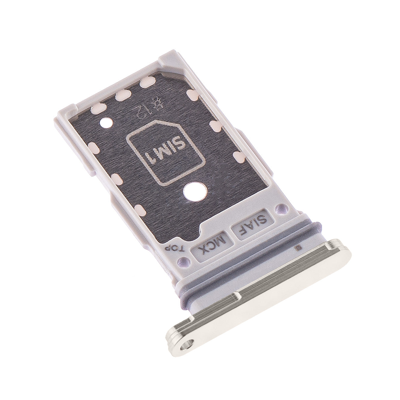 Soporte SIM Samsung Galaxy S23+ S916 / S23 S911, Dual SIM, Crema