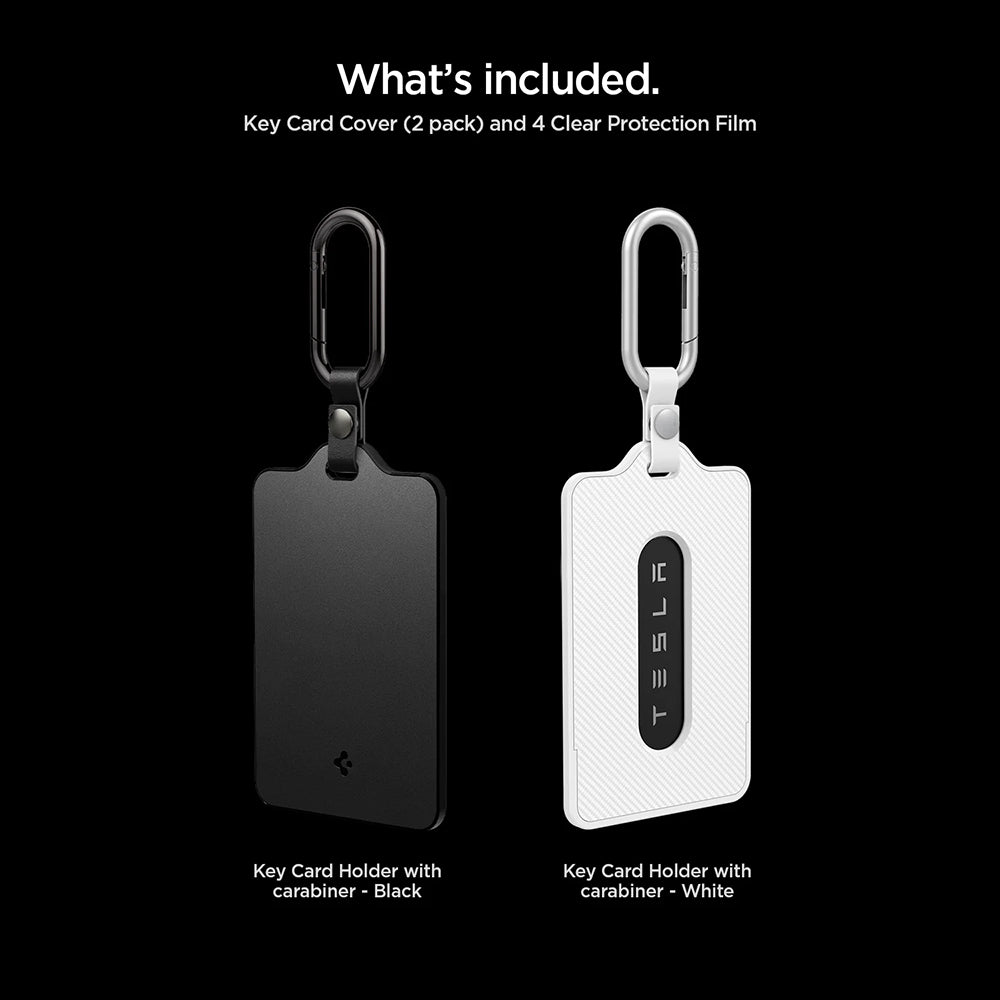 Soporte para llave tarjeta Spigen para Tesla, Set de 2 piezas ACP11405