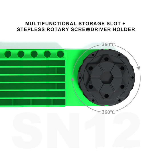 Soporte para Destornilladores Mijing SN-12, Negro
