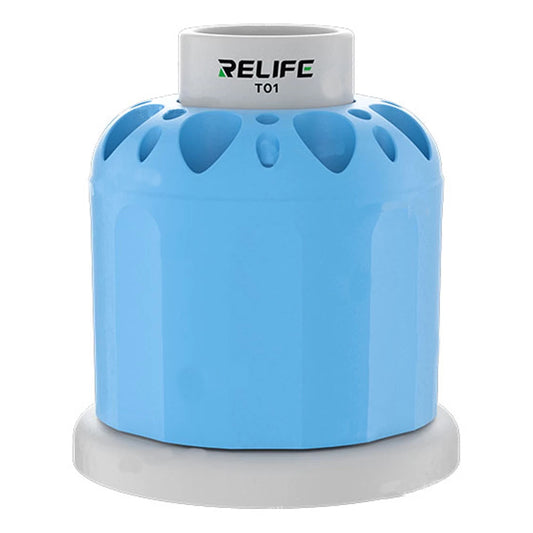 Soporte para Destornilladores Relife T01, Rotativo, Azul