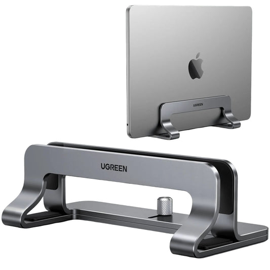 Soporte Vertical UGREEN LP258 para Laptop con grosor 12mm - 26mm, Plateado