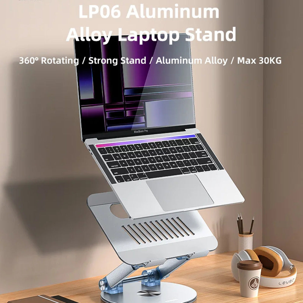 Soporte Yesido LP06 para Laptop 10inch - 17.3inch, Plateado
