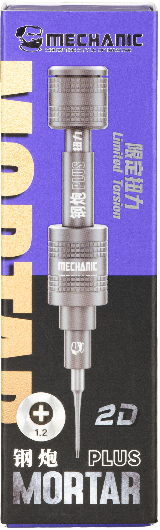 Destornillador Mechanic Mortar Plus, Philips 1.2mm, Gris