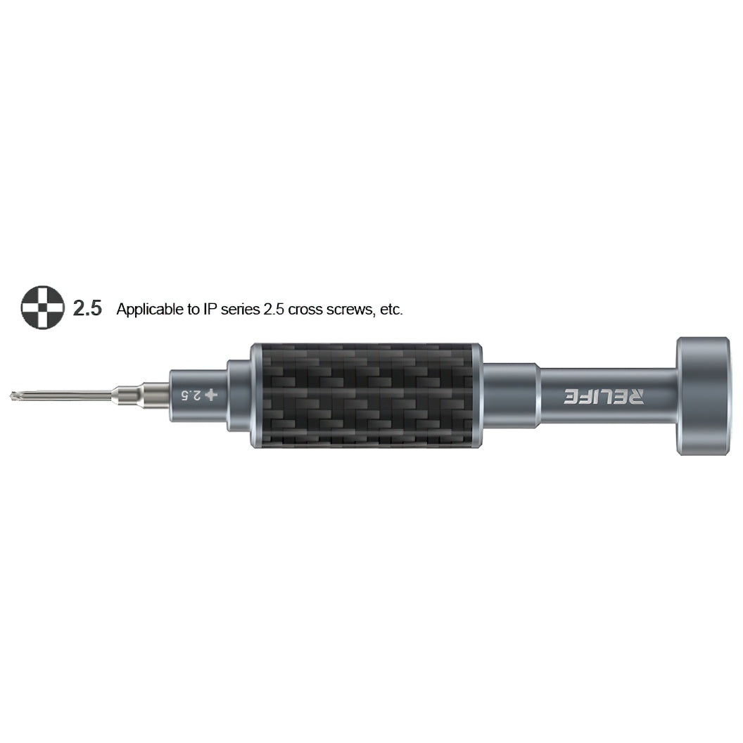 Destornillador Relife RL-729, Cruz Hueca 2.5mm