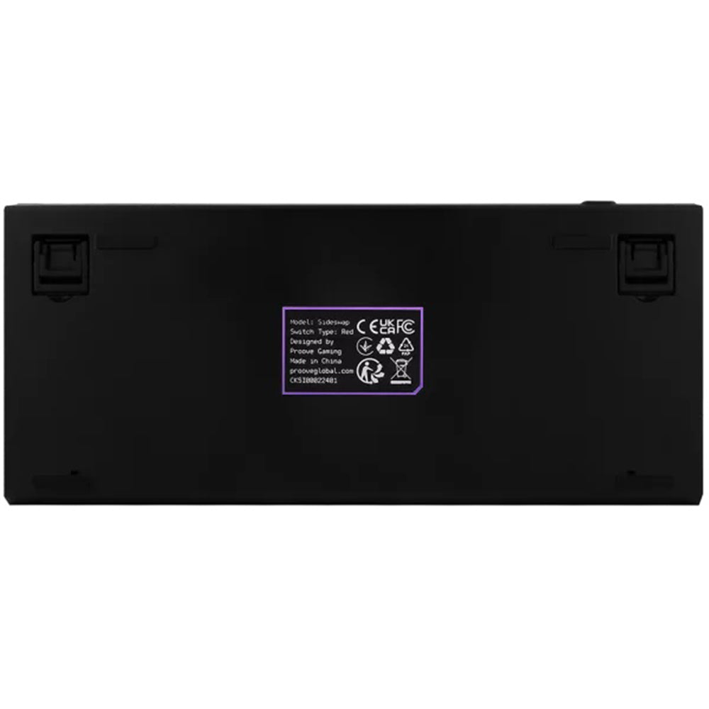 Teclado Gaming Wired USB Proove Sideswap, RGB, 1.5m, Negro CKSIEN00022401