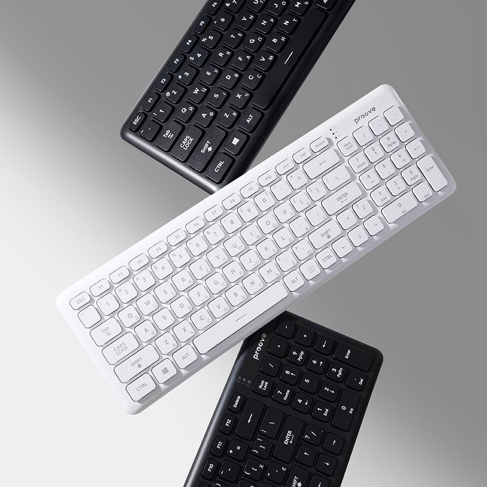 Teclado Inalámbrico Proove Classic Code, Negro KBCDEN00003001