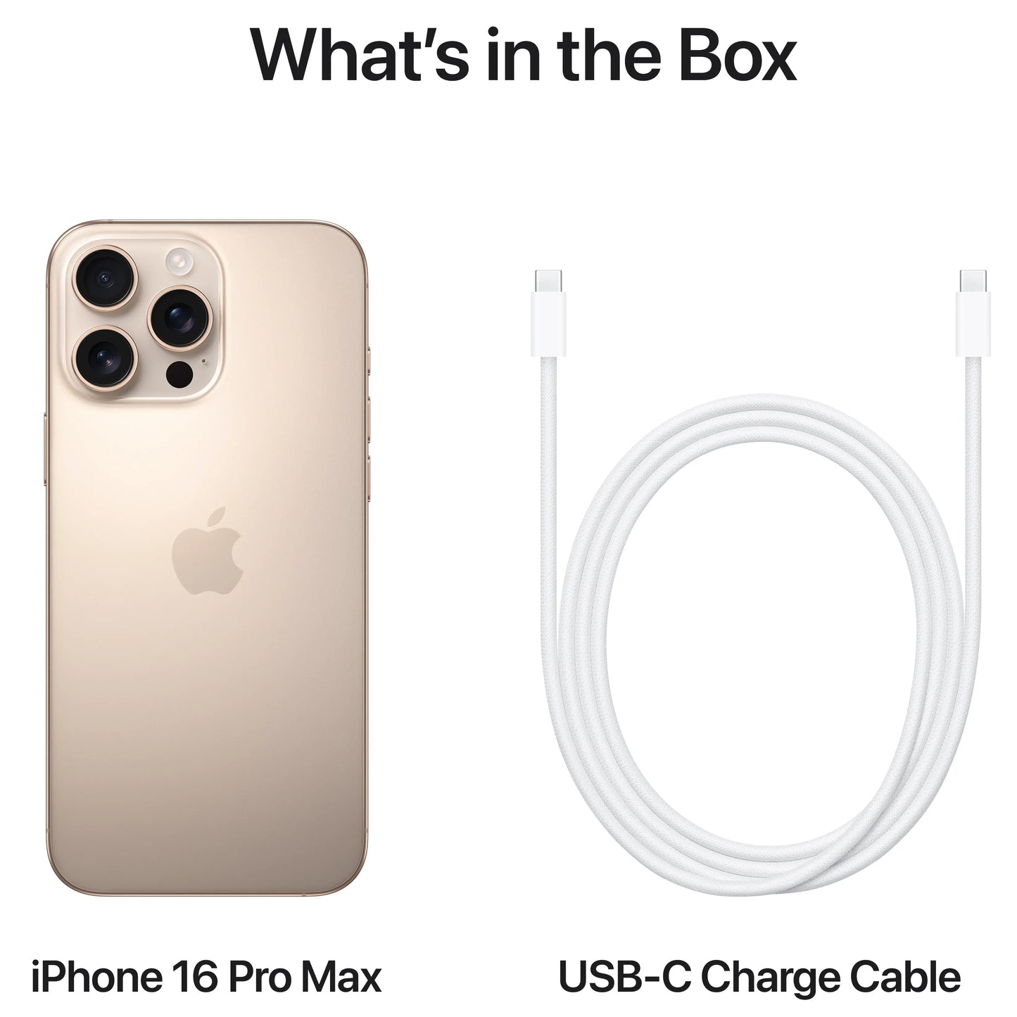 Teléfono Móvil Apple iPhone 16 Pro Max, 256GB, Titanium Desert Sand MYWX3ZD/A