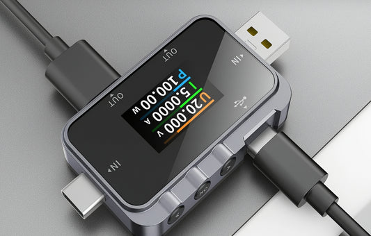 Tester de Servicio Fnirsi FNAC-28, USB-A / USB-C