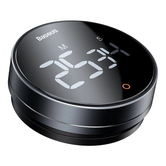 Temporizador Baseus Heyo Rotation Pro, Negro, Reacondicionado FMDS000013