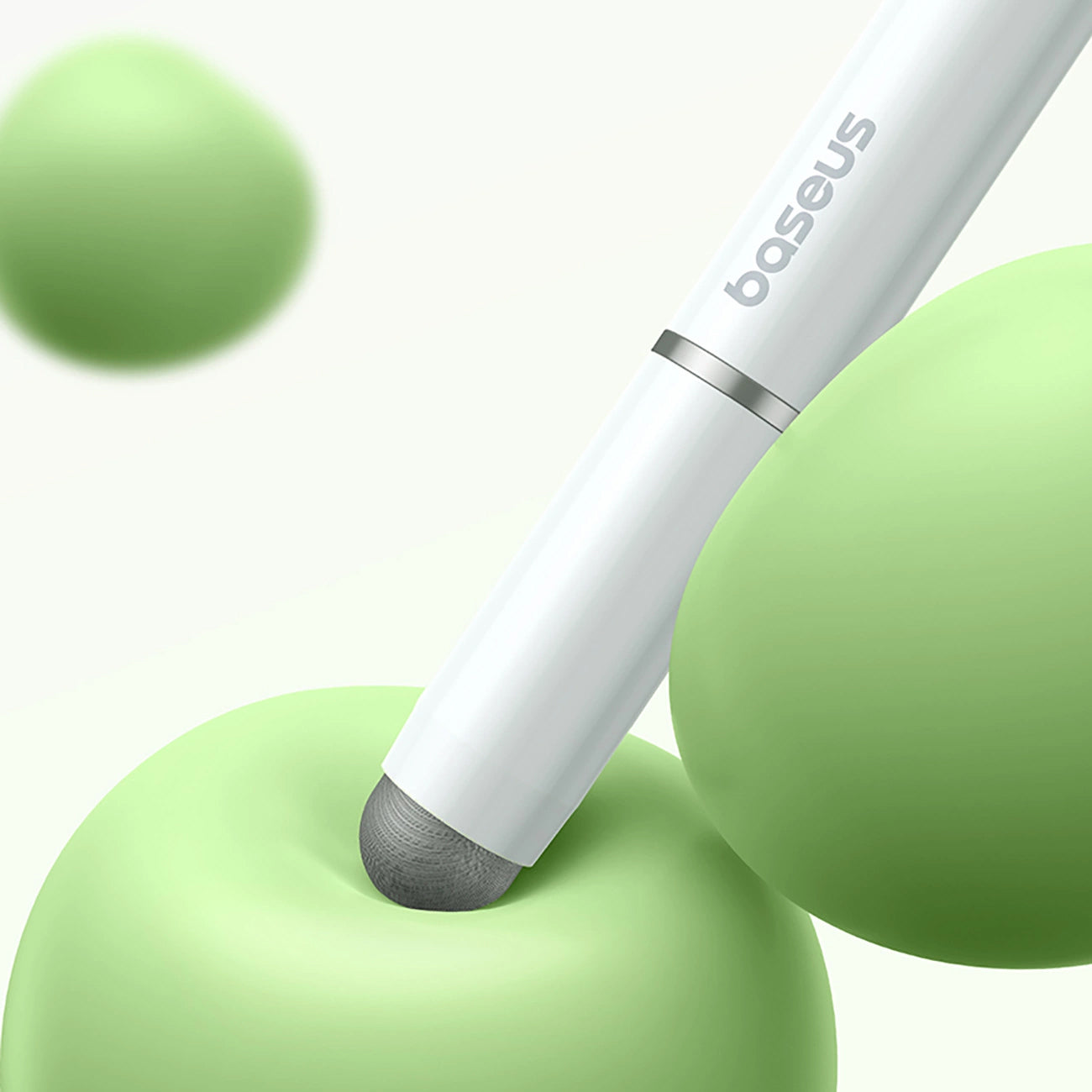 Touch Pen Baseus Smooth Writing 3 Magnetic 3in1 Series, Versión Pasiva, Blanco P80080804213-00