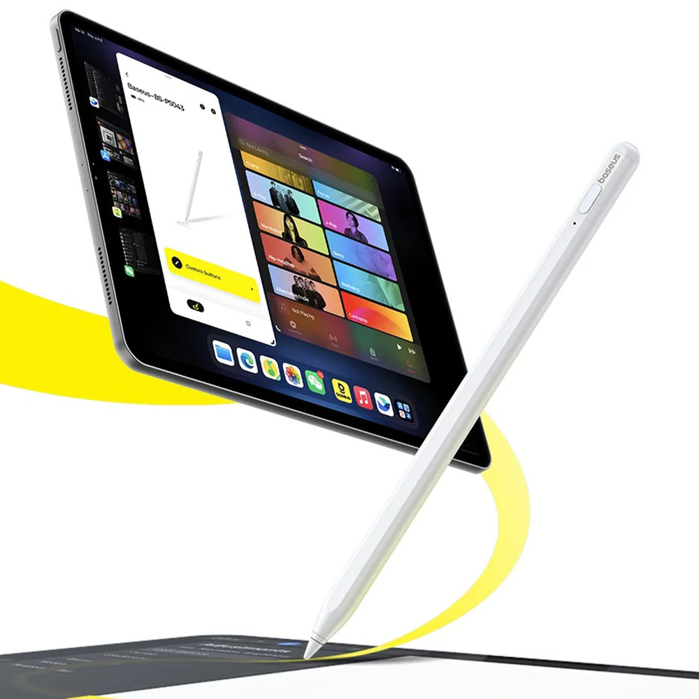 Touch Pen Baseus Smooth Writing 2 Series para Apple iPad, Versión Inalámbrica Activa, Blanco P80015802213-03