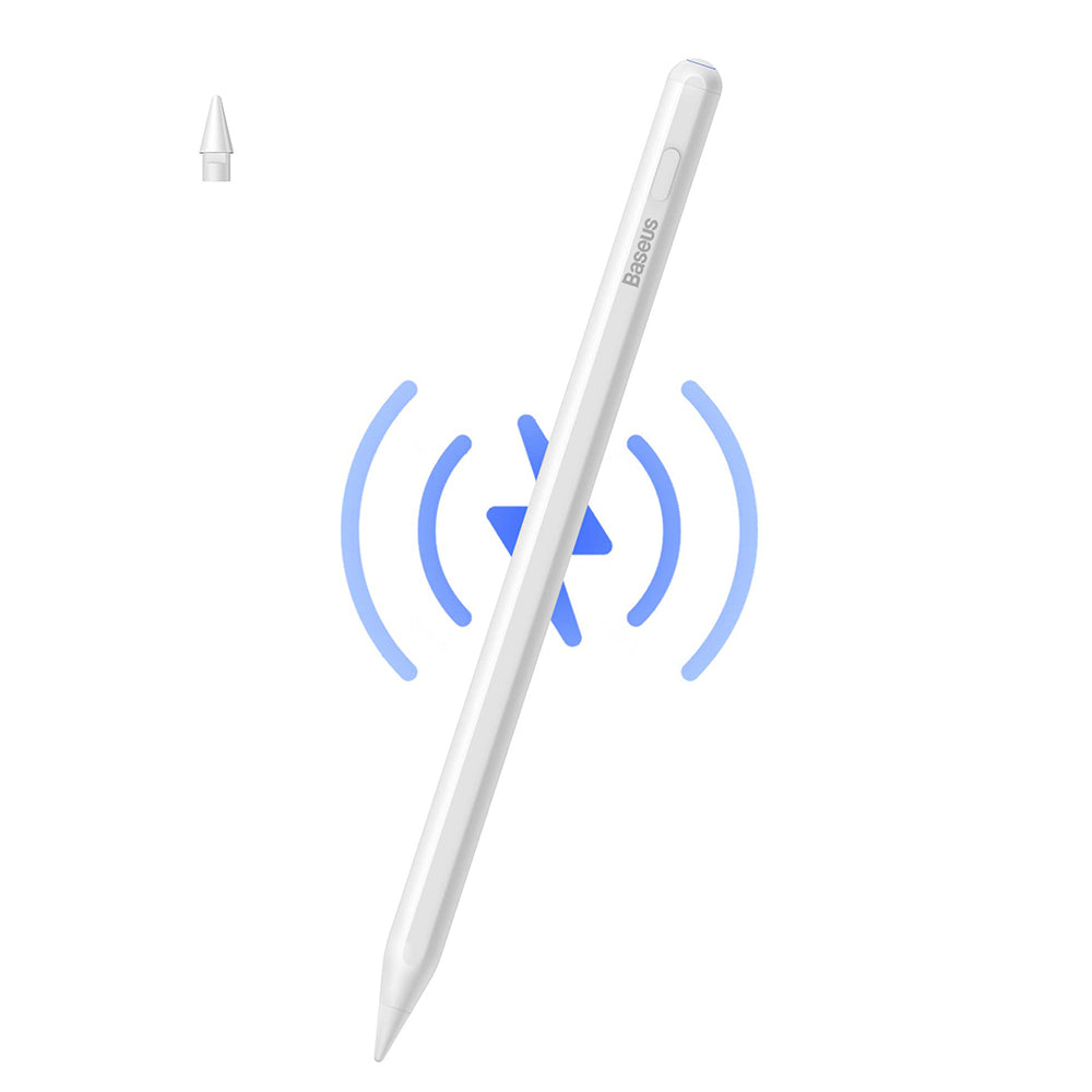 Touch Pen Baseus Smooth Writing 2 Series para Apple iPad, Versión Wireless Activa, Blanco SXBC080102