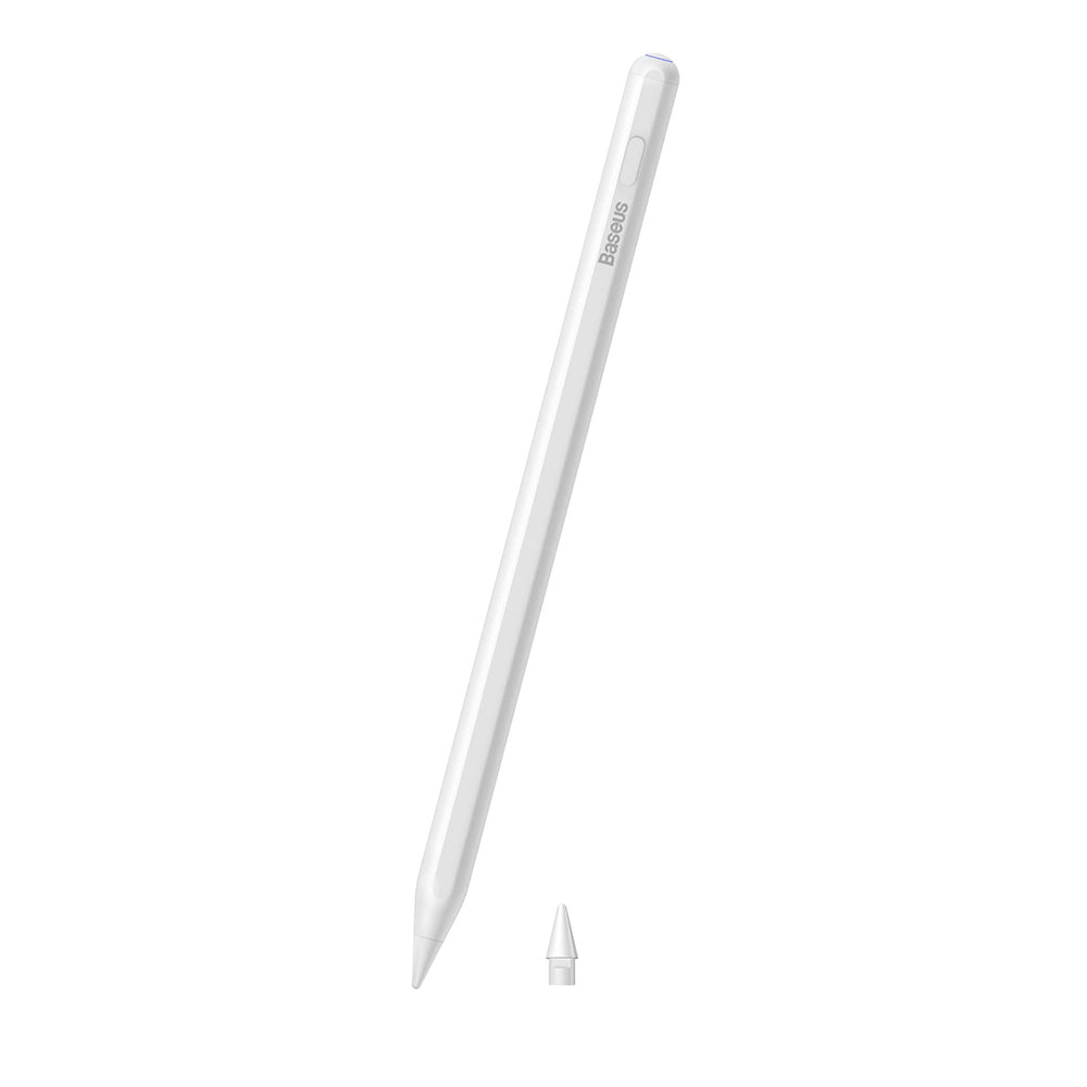 Touch Pen Baseus Smooth Writing 2 Series para Apple iPad, Versión Wireless Activa, Blanco SXBC080102