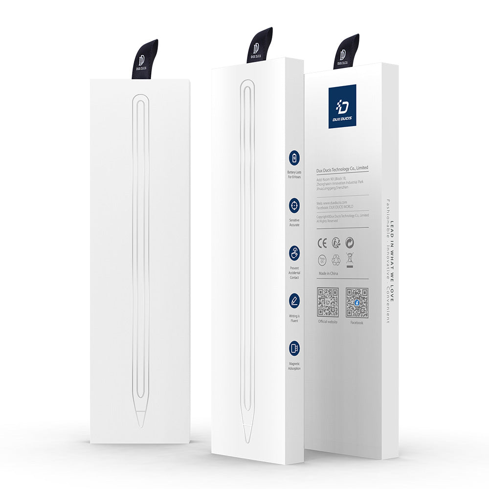 Touch Pen DUX DUCIS SP-06 para Apple iPad, Versión Activa, Blanco