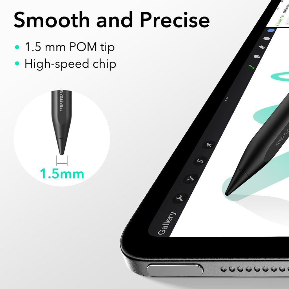 Touch Pen ESR Geo para Apple iPad, Versión Activa, Negro
