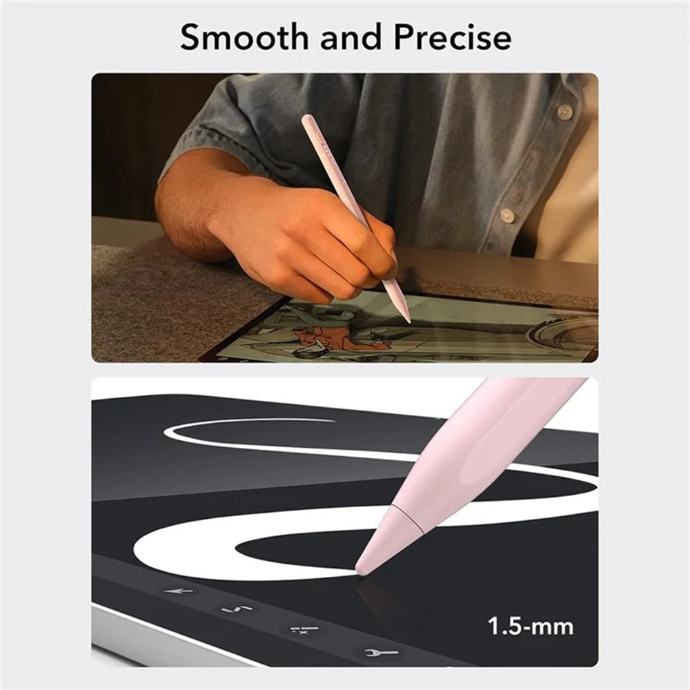 Touch Pen ESR para Apple iPad, Versión Activa, Rosa