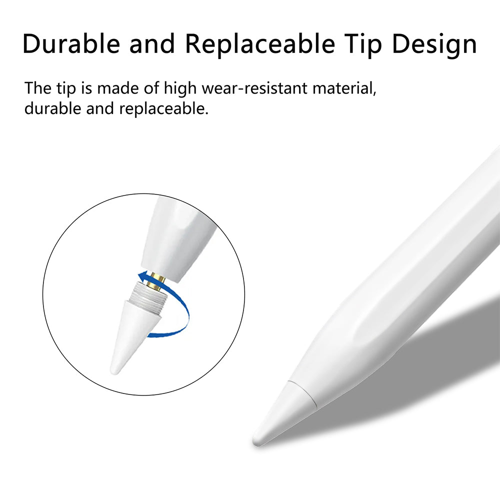 Touch Pen Techsuit AC10-CP para Apple iPad, Versión Activa, Blanco