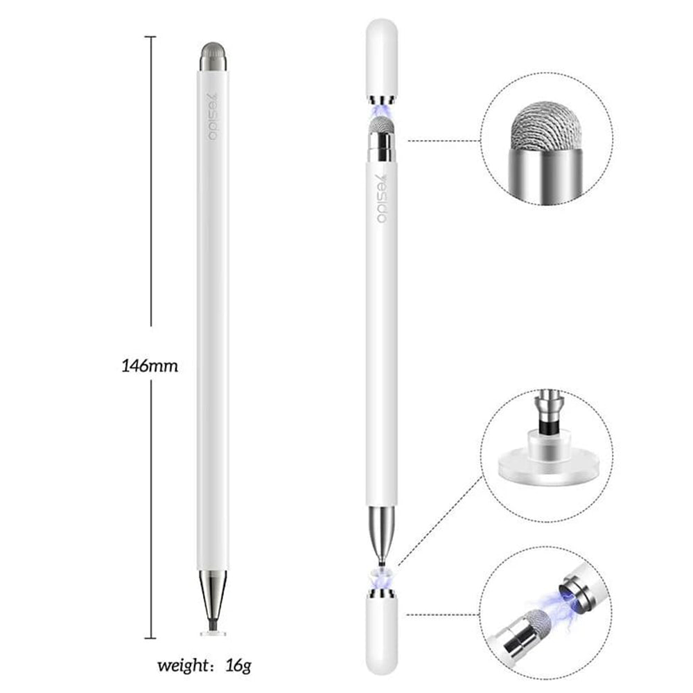 Touch Pen Yesido ST02, Blanco