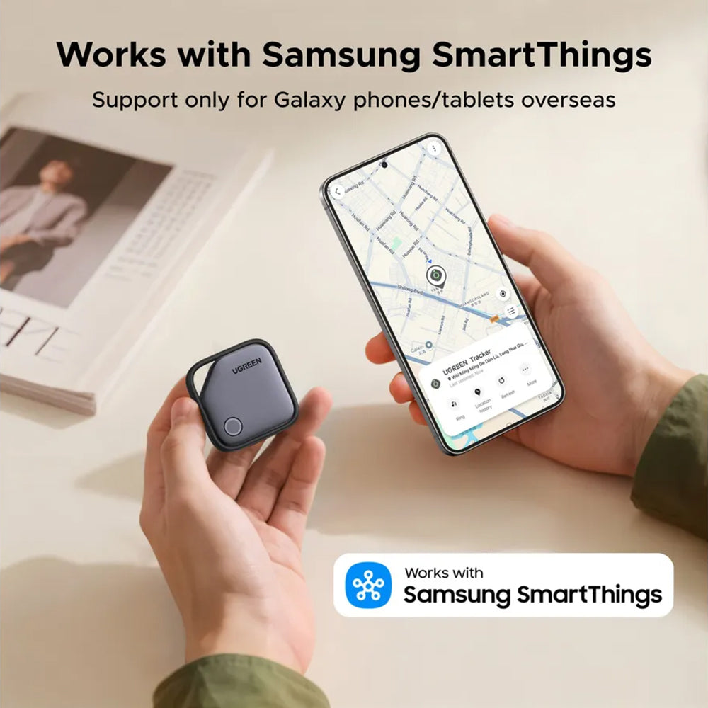 UGREEN SmartTag CM829 para Samsung Galaxy Series, Gris